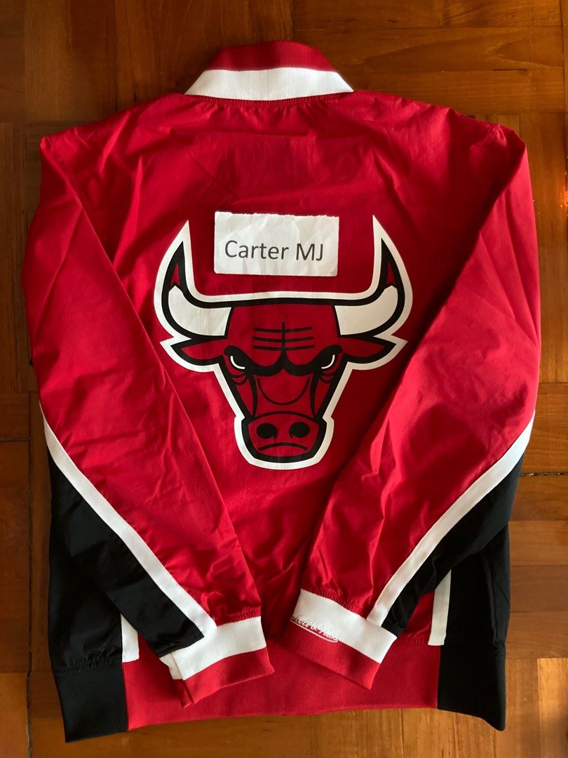 NBA Mitchell Ness 92 93 Chicago Bulls Authentic Warm Up Jacket Size M