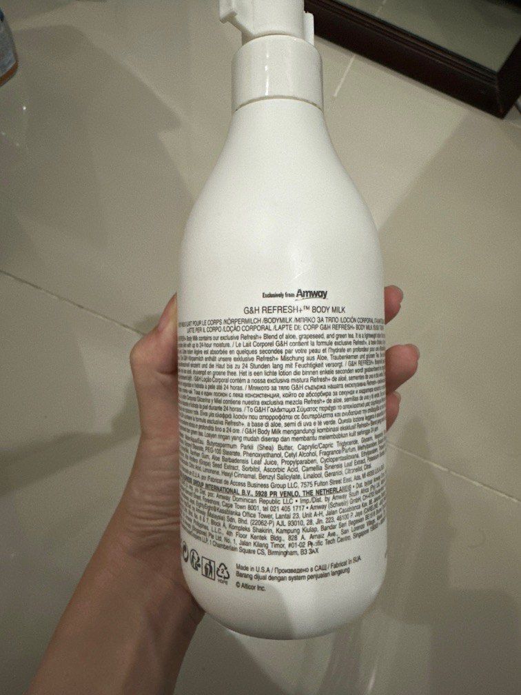 *New* Amway G&H Body Milk 400mL, Beauty & Personal Care, Bath & Body