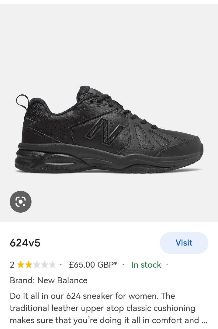 New Balance 624v5 Women Shoes Women s Fashion Footwear Sneakers