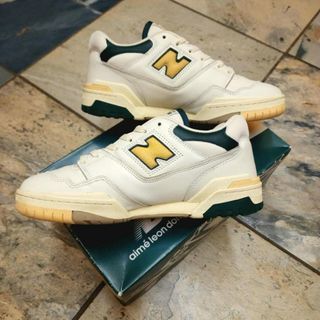 New Balance x Aime Leon Dore 550 ALD Natural Green/Yellow