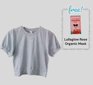 New! Disney x Earth Music Ecology Top Lengan Balon