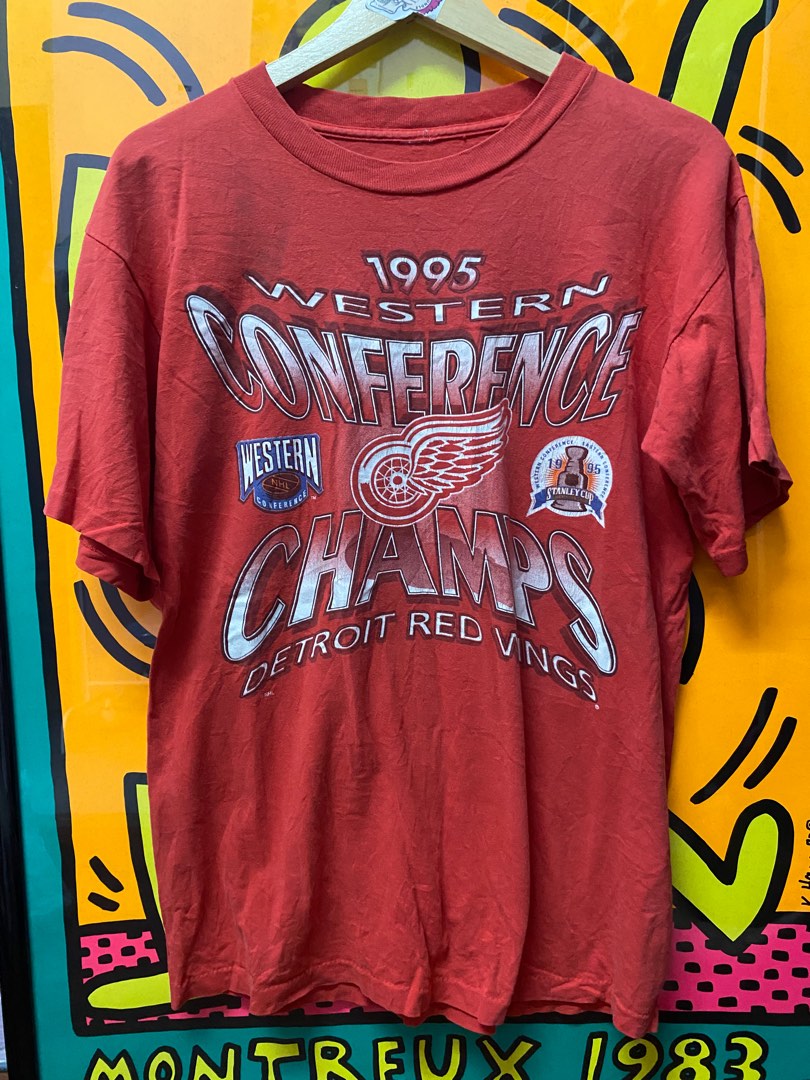 NHL Detroit Red Wing Vintage Vtg Men s Fashion Tops Sets