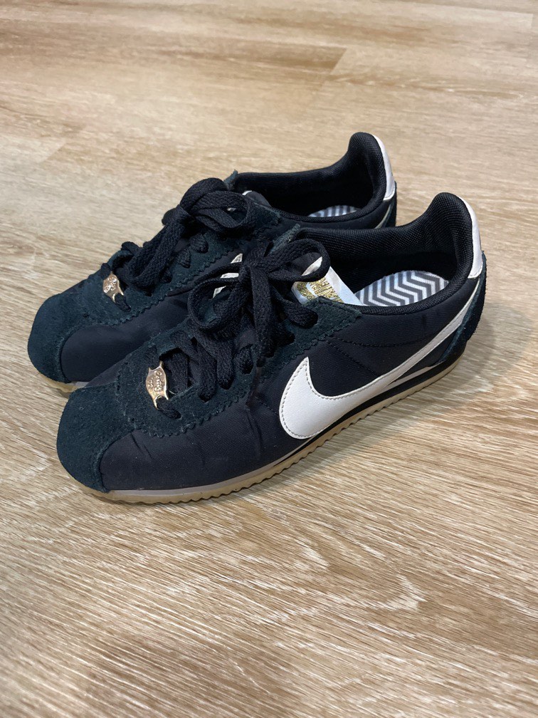 nike cortez xlv black