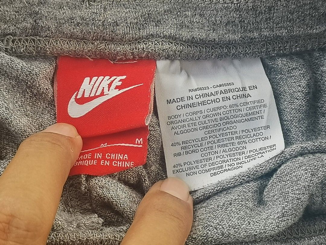 nike with red tag