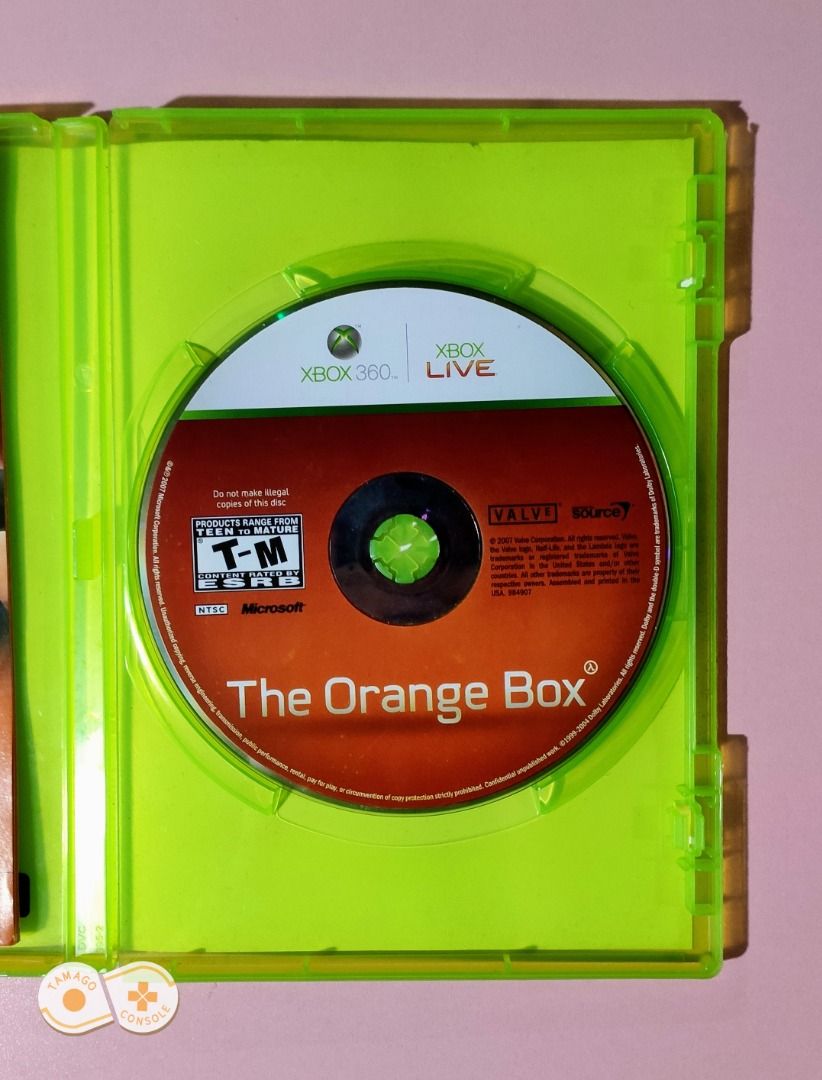 Orange Box - [XBOX 360 Game] [NTSC / ENGLISH Language] [CIB / Complete ...