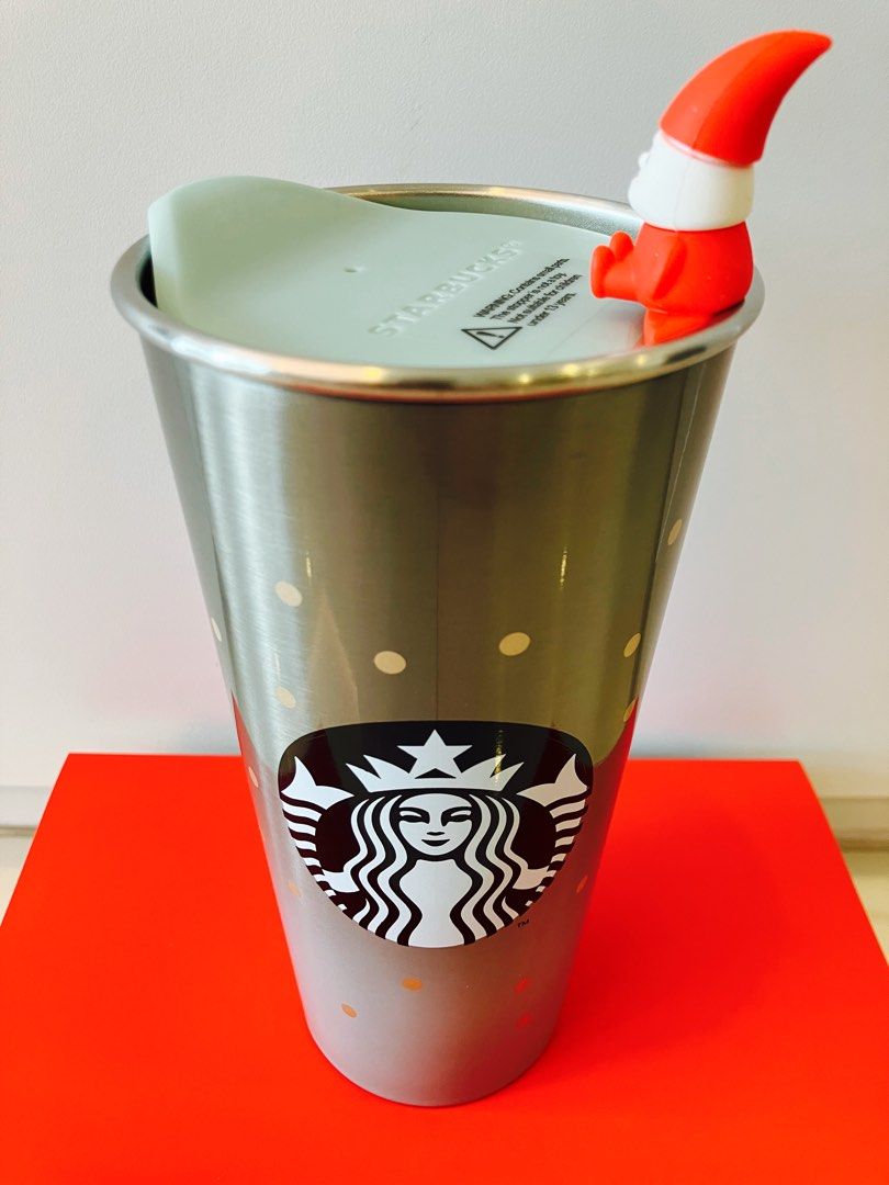 Original Starbucks Christmas Tumbler (473ml), Furniture & Home Living