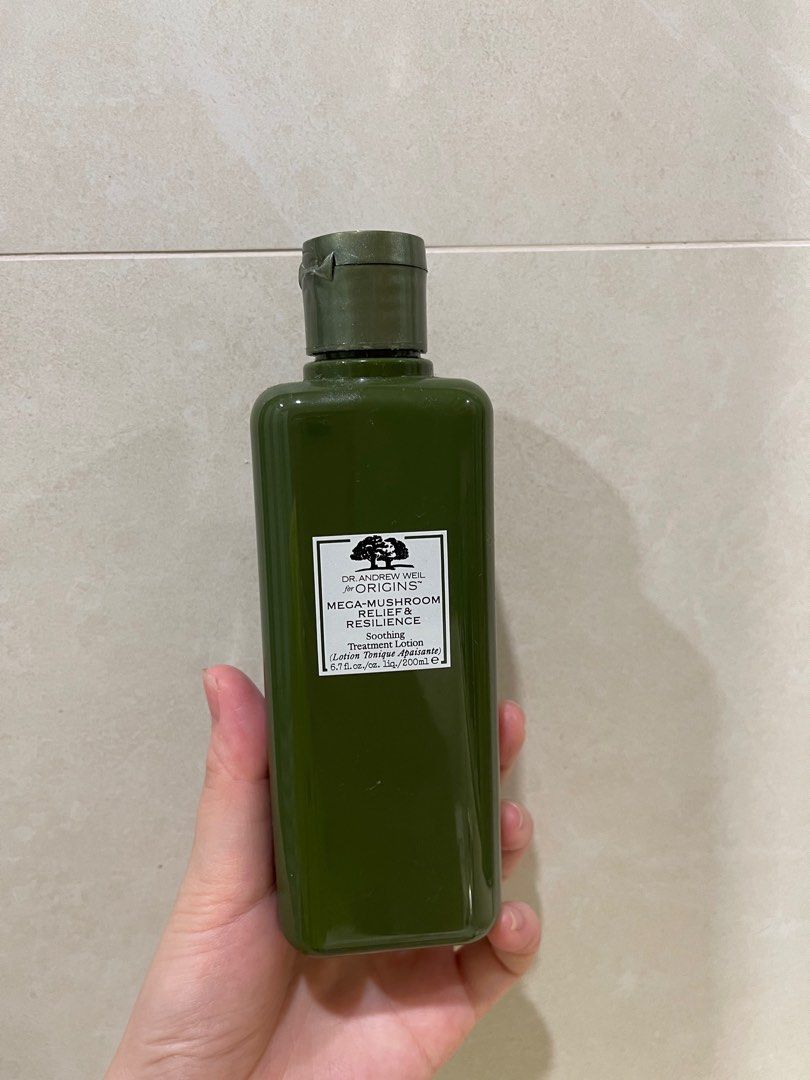 Origins Mega-Mushroom Relief & Resilience Treatment Lotion, Beauty ...