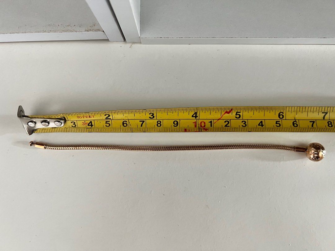 Measuring pandora bracelet top