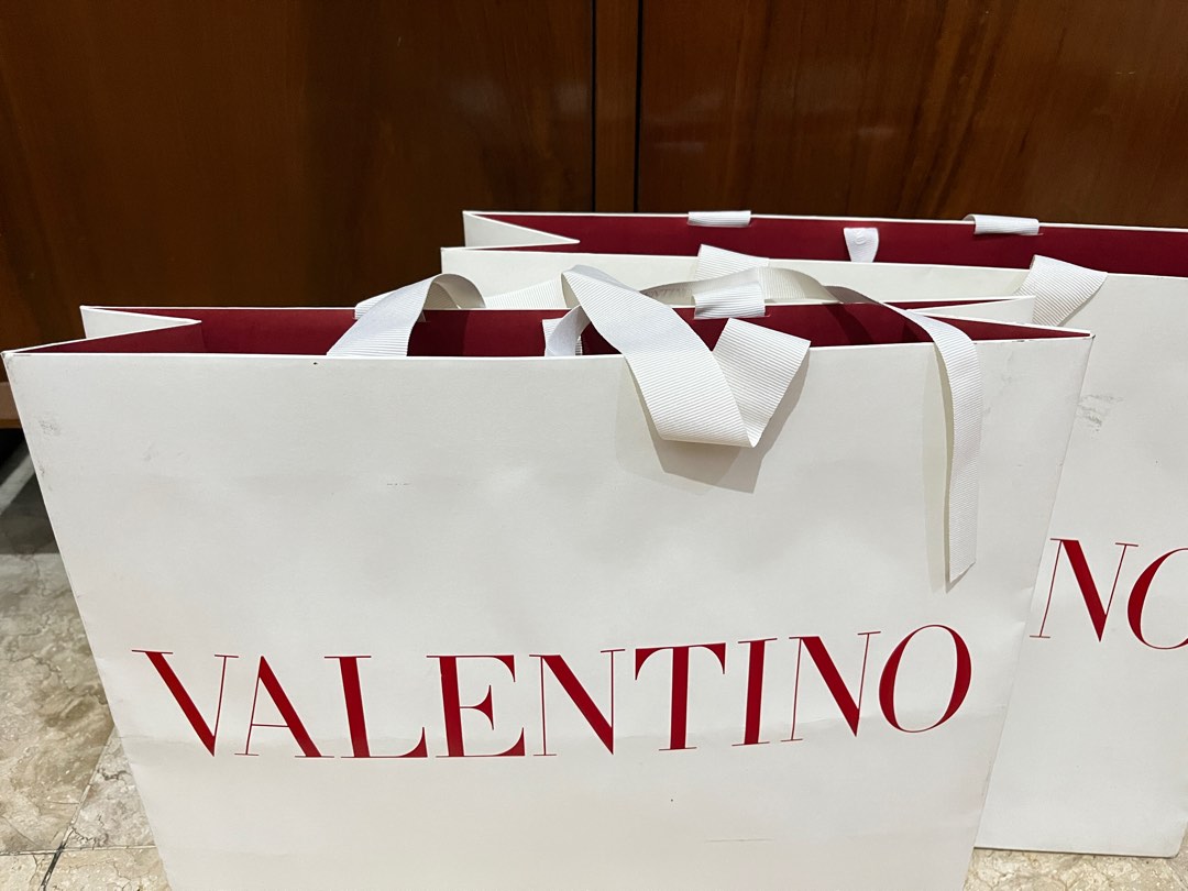 Valentino store paper bag