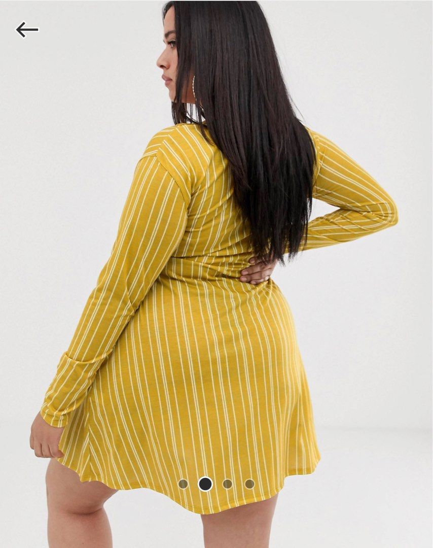 Pink clove wrap dress hot sale