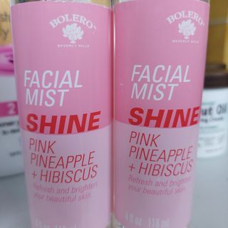 Pink pineapple and hibiscus facial mist