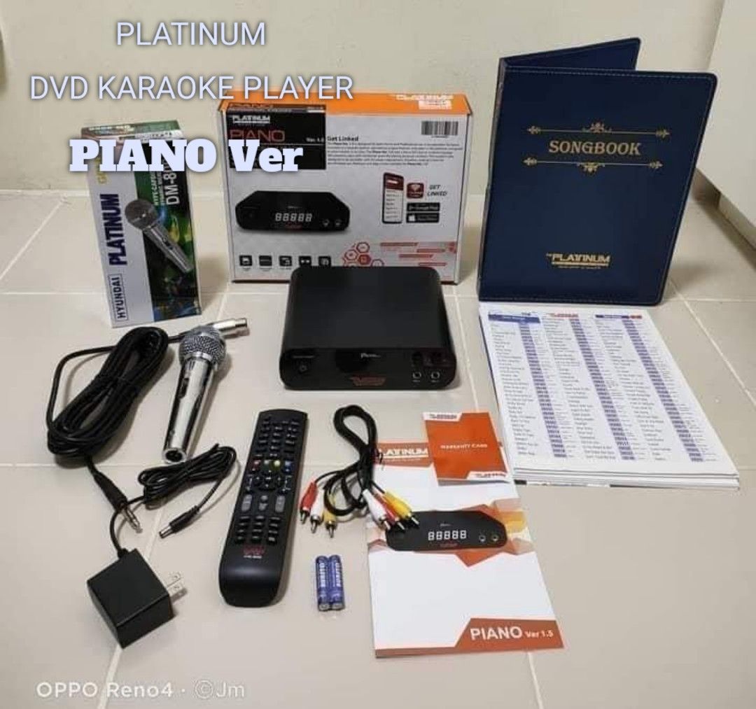 PLATINUM DVD KARAOKE PLAYERS, TV & Home Appliances, TV & Entertainment