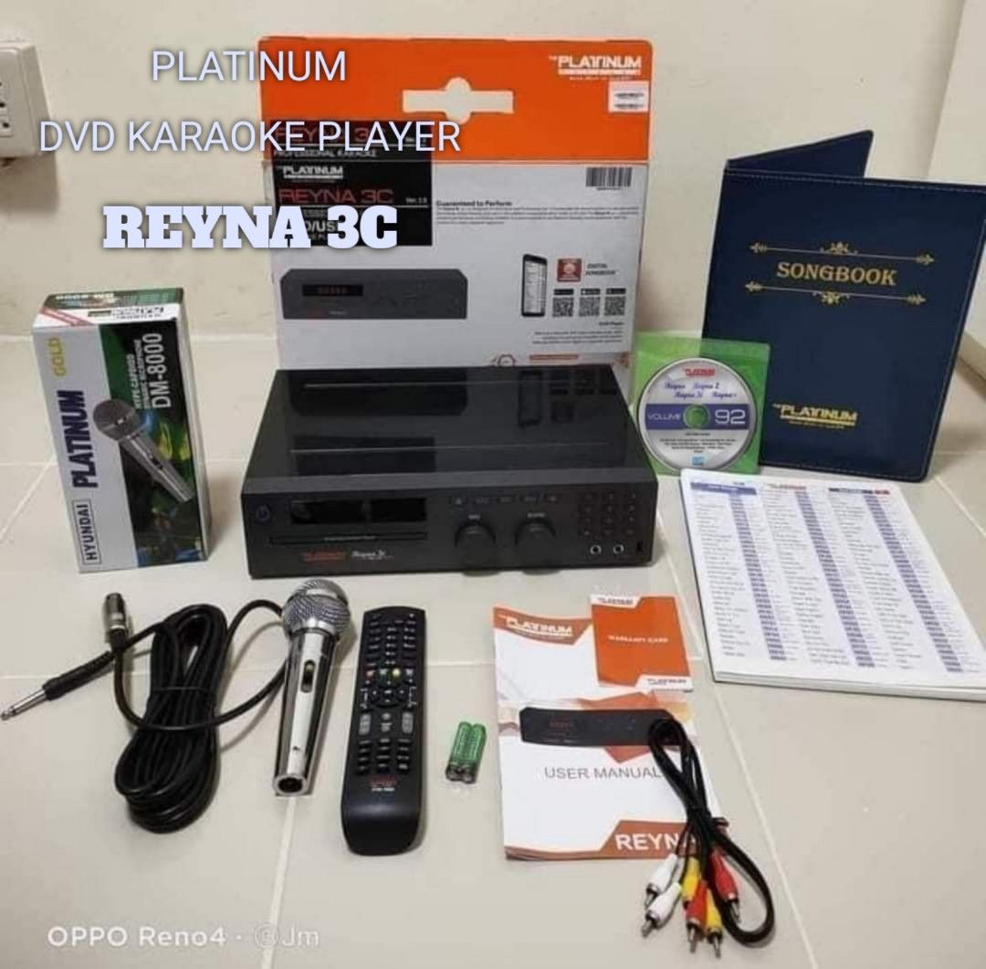 PLATINUM DVD KARAOKE PLAYERS, TV & Home Appliances, TV & Entertainment