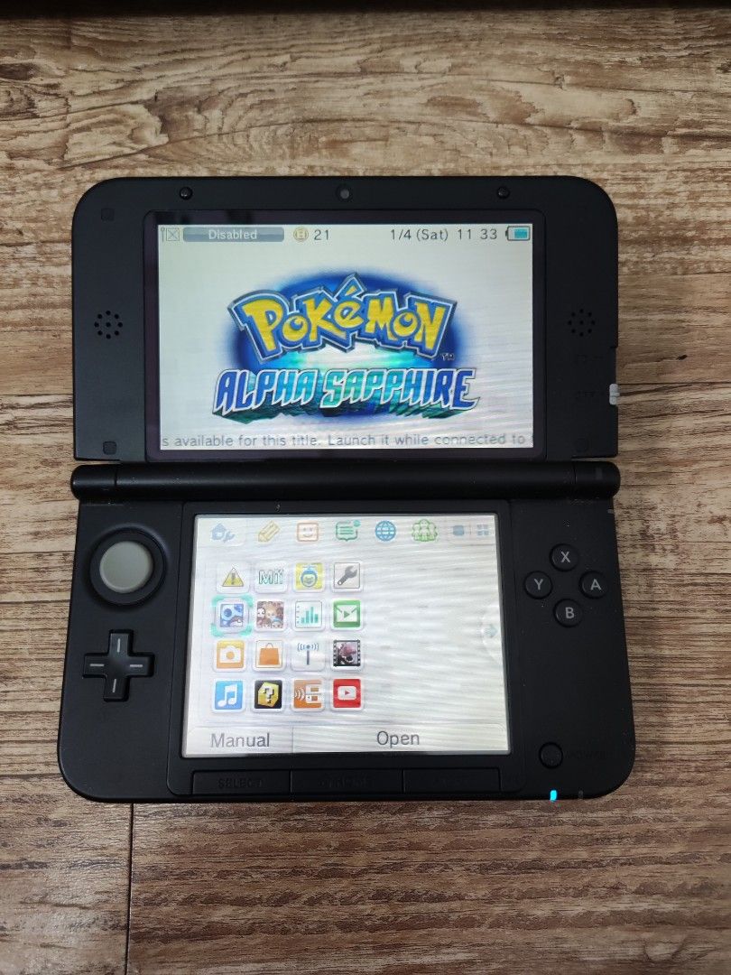 Pokemon alpha shop sapphire nintendo 3ds