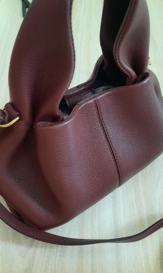 Discount Polène Handbags Malaysia - Numéro Un Burgundy