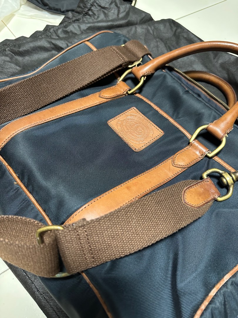 Polo Ralph Lauren Real leather. Laptop work sling bag Men s
