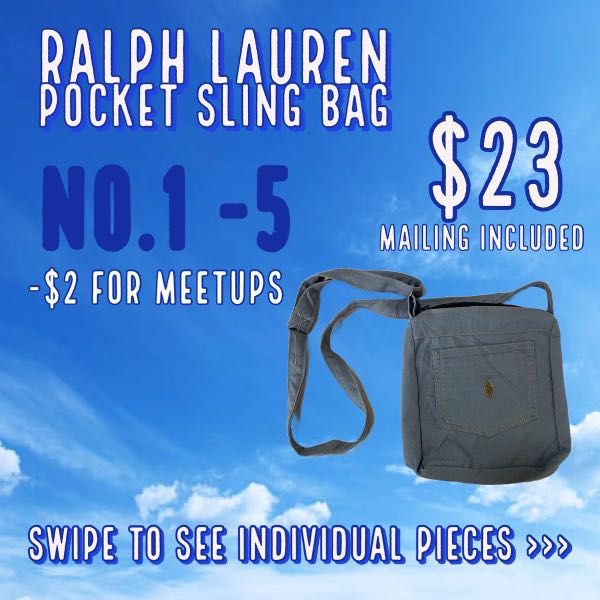 Ralph lauren on sale sling bag mens