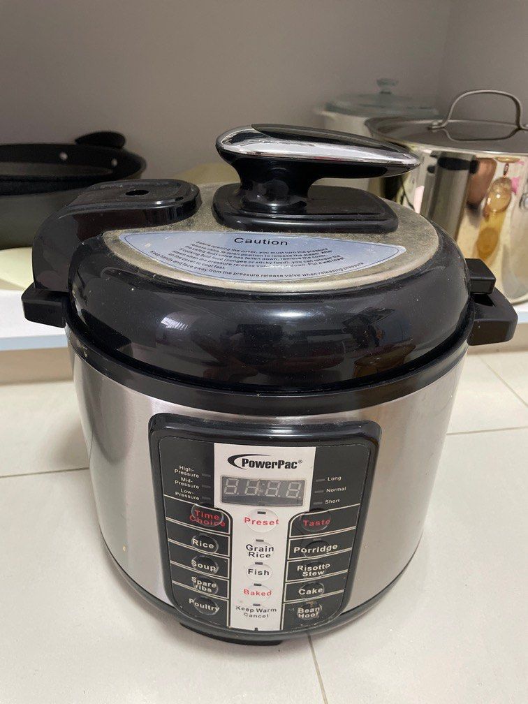 Powerpac electric pressure store cooker