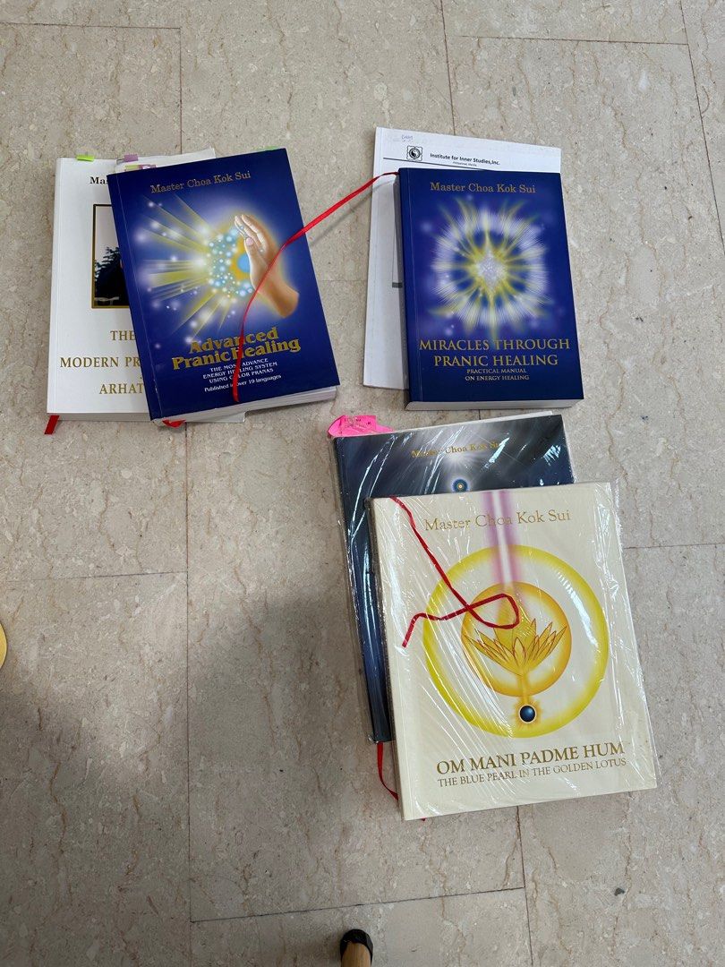 Pranic Healing books Master Chua Kok Sui, Hobbies & Toys, Books &  Magazines, Religion Books on Carousell