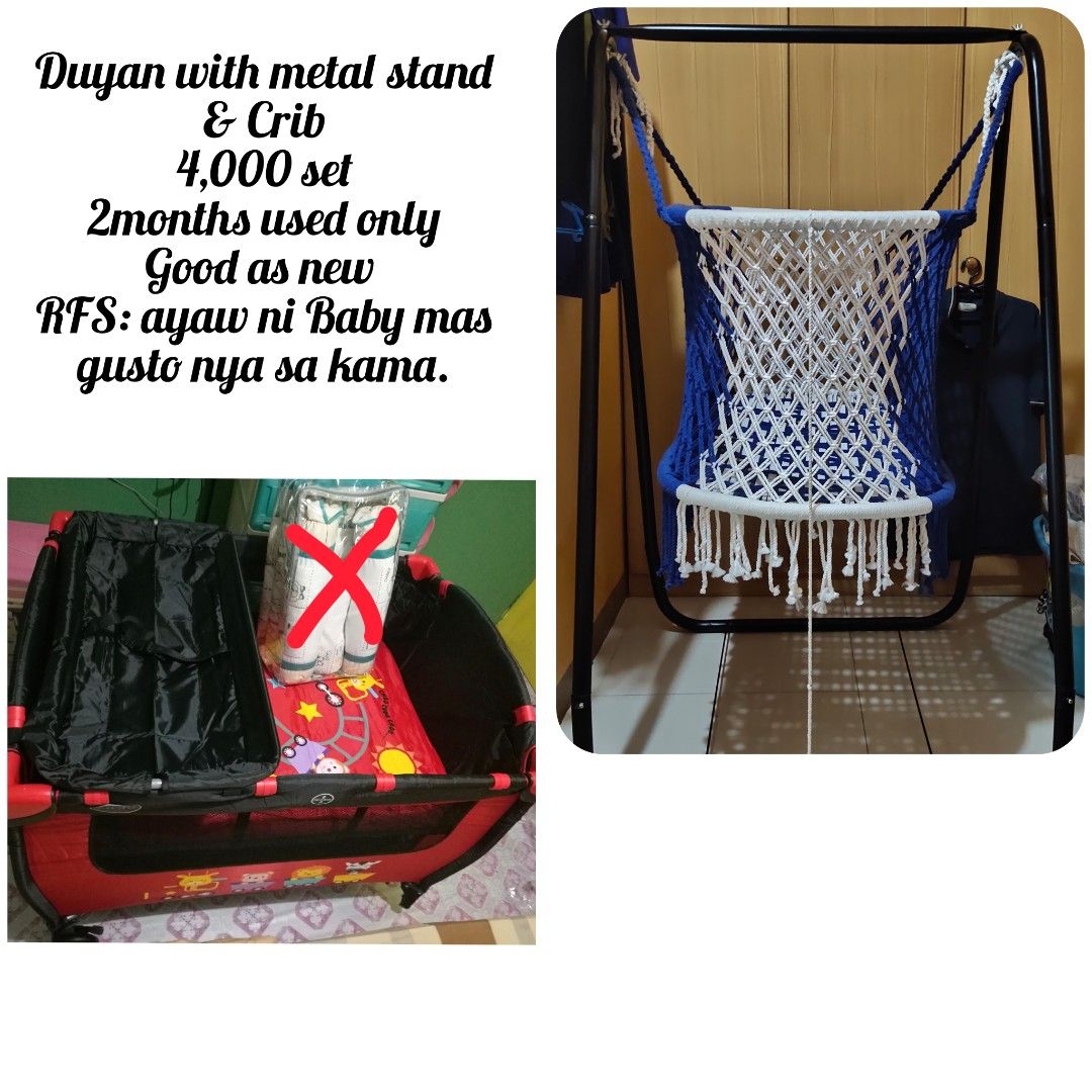 Preloved Crib Duyan Babies Kids Baby Nursery Kids