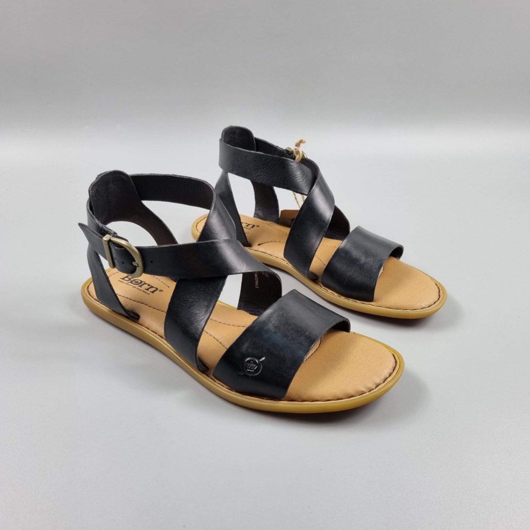 💥Pre-Order💥 New 💯 Original BORN Leather Sandals, Women's Fashion,  Footwear, Sandals on Carousell
