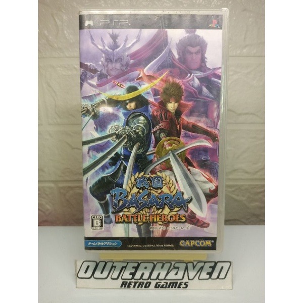 PSP UMD Sengoku Basara Battle Heroes (Japan Import), Video Gaming