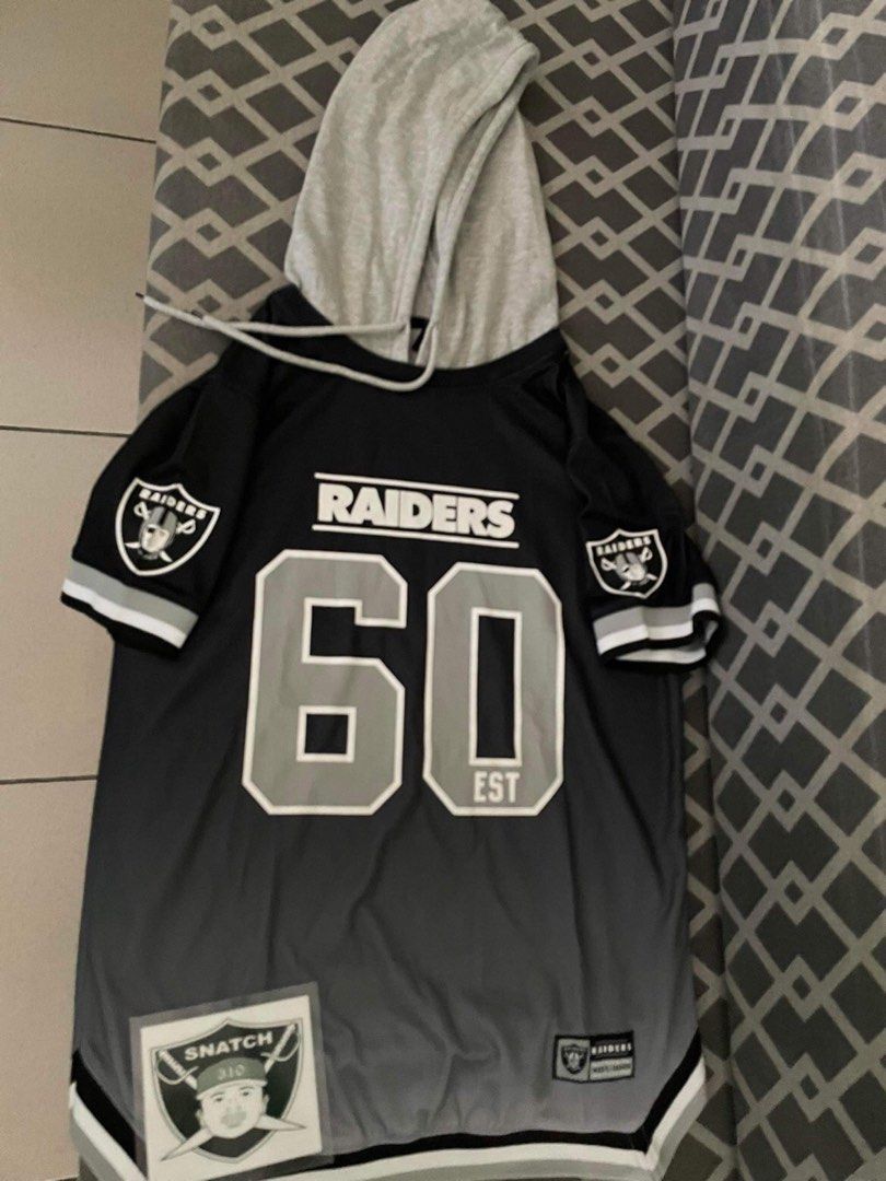 Raiders jersey with hoodie Men s Fashion Activewear on Carousell