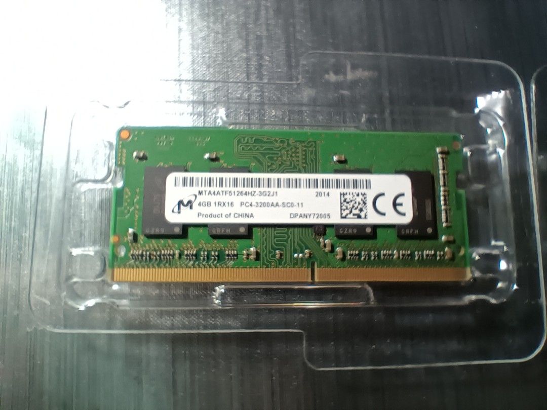 ram memory (Category: Computer Parts) located in Quezon City. Submitted by kathleenkchua (Listing ID 1208198833, Image 1). Description: RAM memory 4gb from Lenovo Ideapad slim frequency: 266 hertz RFS: upgaded to 8gb.