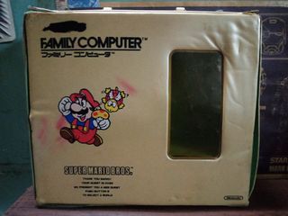 Rare 1985 Super Mario Bros. Edition Family Computer Box Case