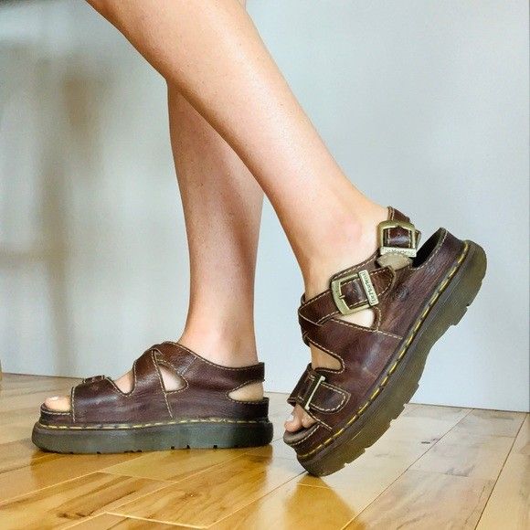Vintage dr martens sandals outlet