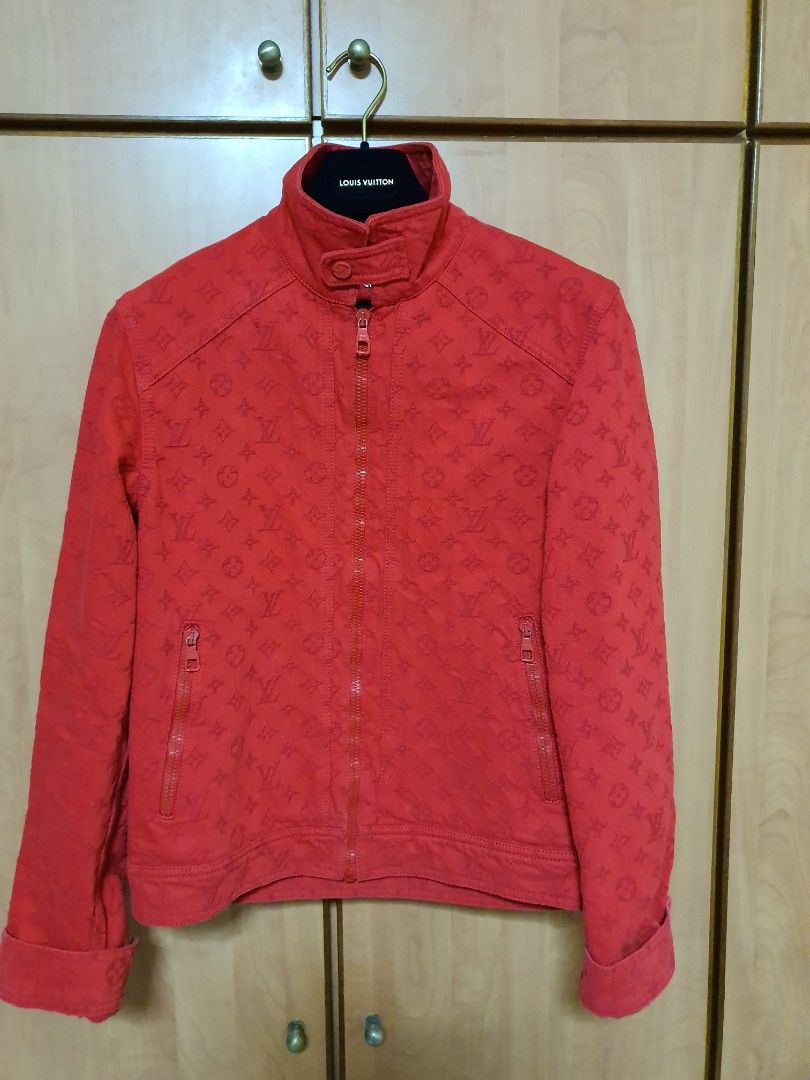Red louis clearance vuitton jacket