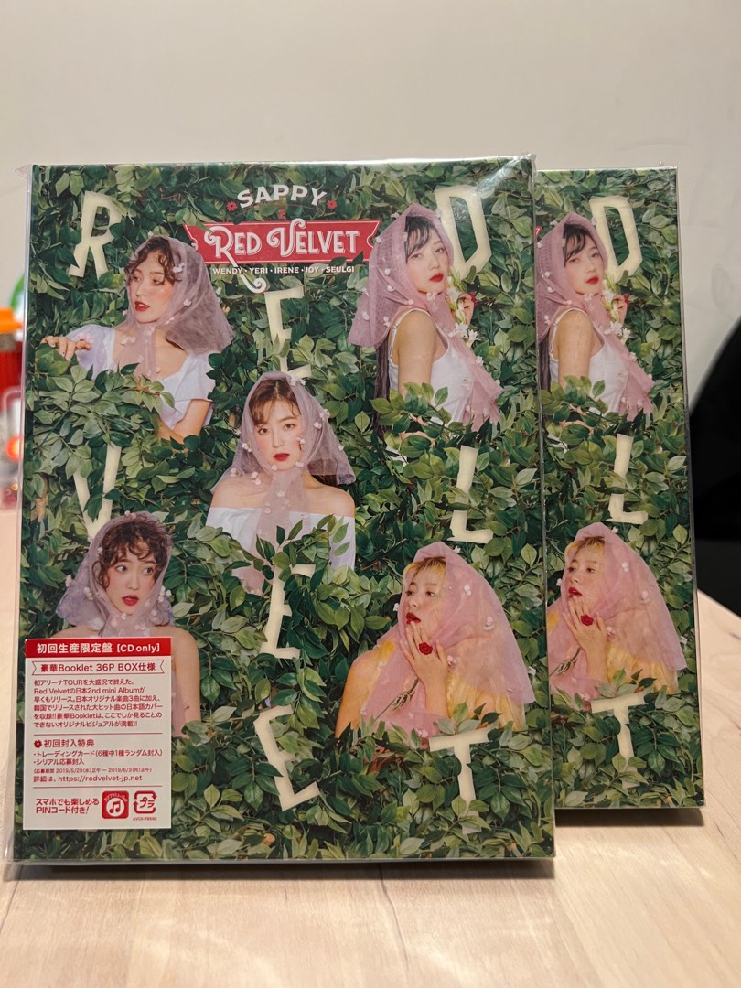 日本 RedVelvet ALL トレカ フォトカード CD SAPPY レドベル韓国