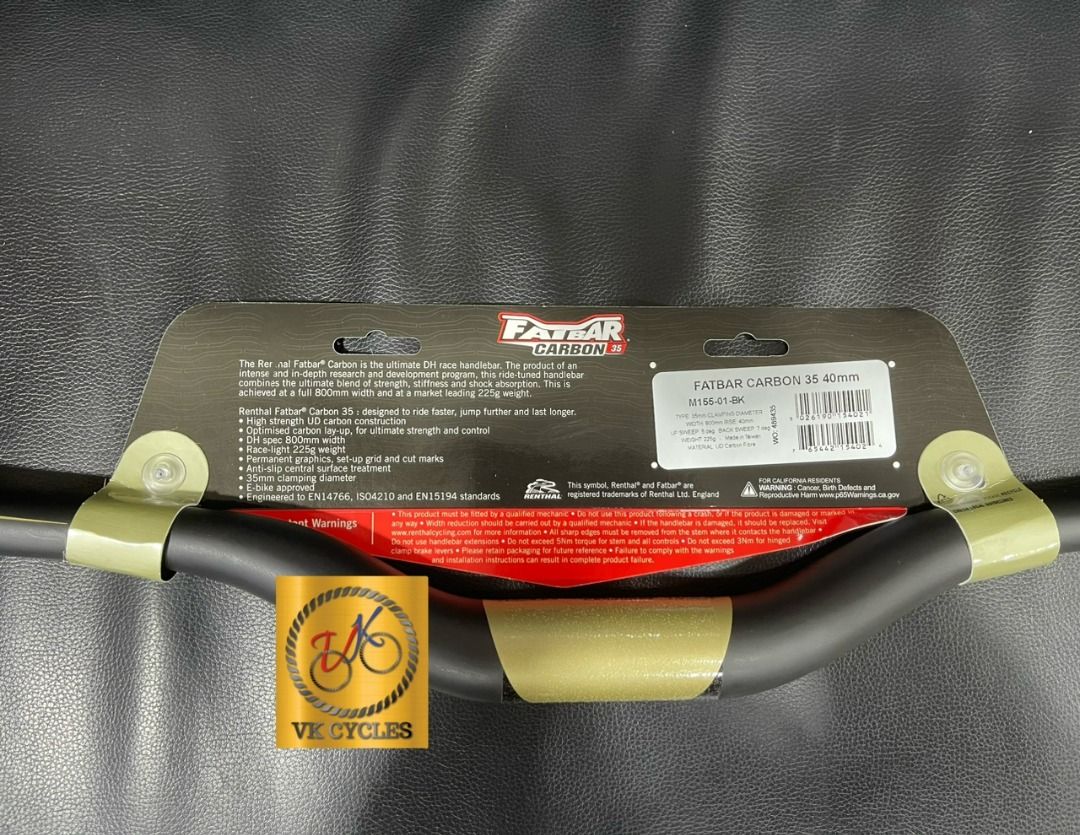Renthal fatbar carbon 800mm top