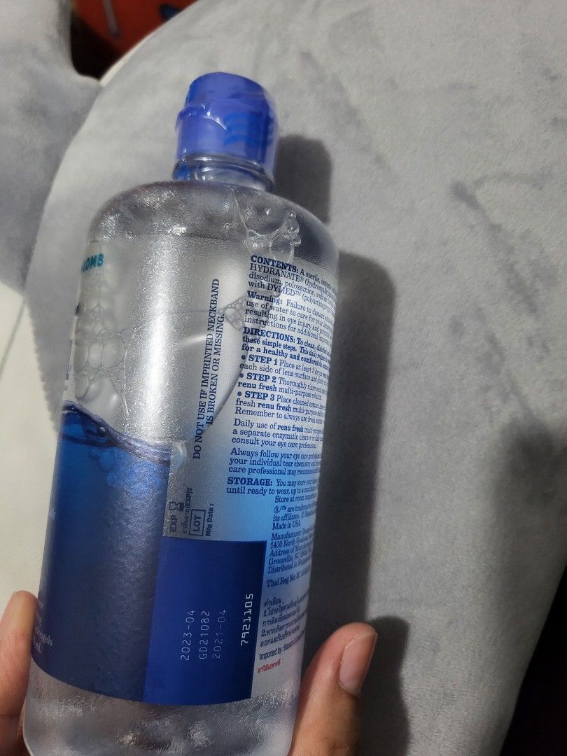 Renu 355 ml contact lenses solution, Beauty & Personal Care, Vision