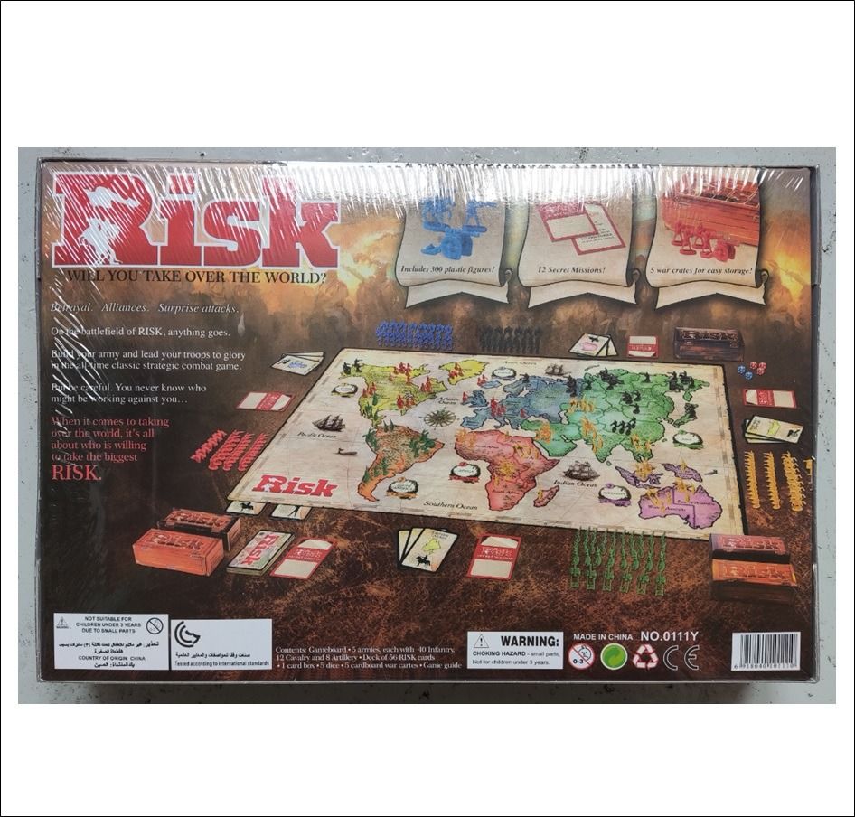 Risk (Board Game) Brand New, Hobbies & Toys, Toys & Games on Carousell