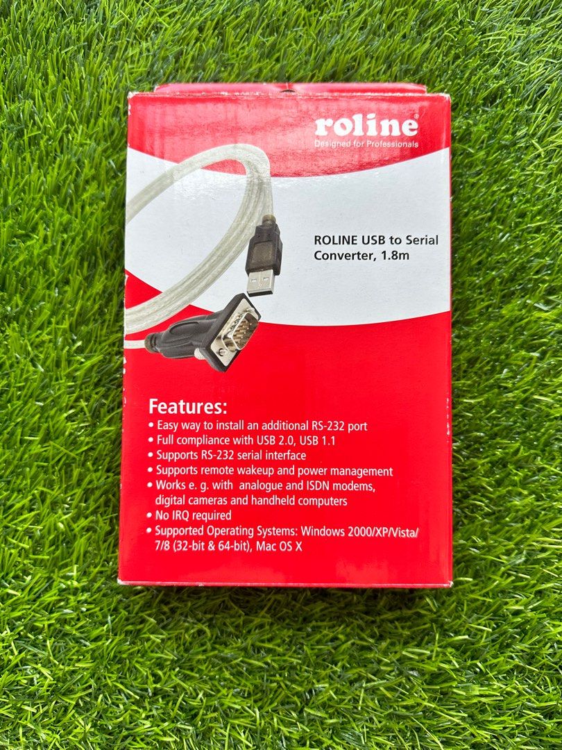 Roline USB to serial converter, Computers & Tech, Parts & Accessories