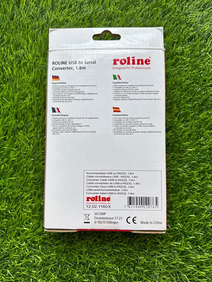 Roline USB to serial converter, Computers & Tech, Parts & Accessories