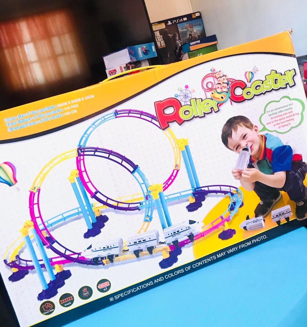 Roller coaster TOY, Hobbies & Toys, Toys & Games on Carousell