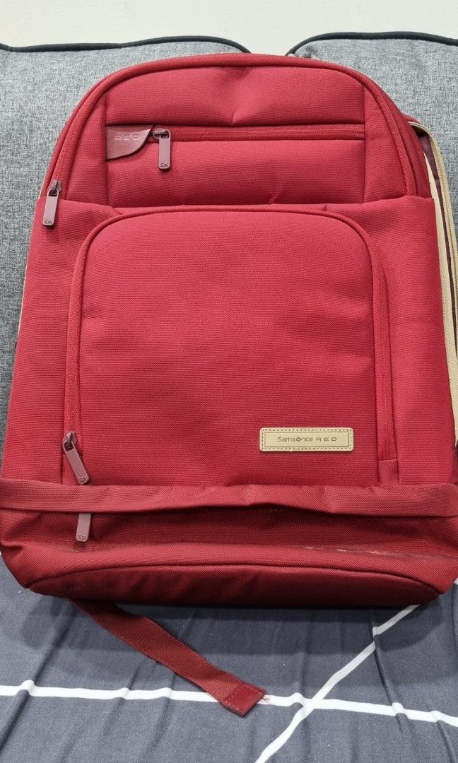 Samsonite Red laptop bag, Computers & Tech, Parts & Accessories, Laptop