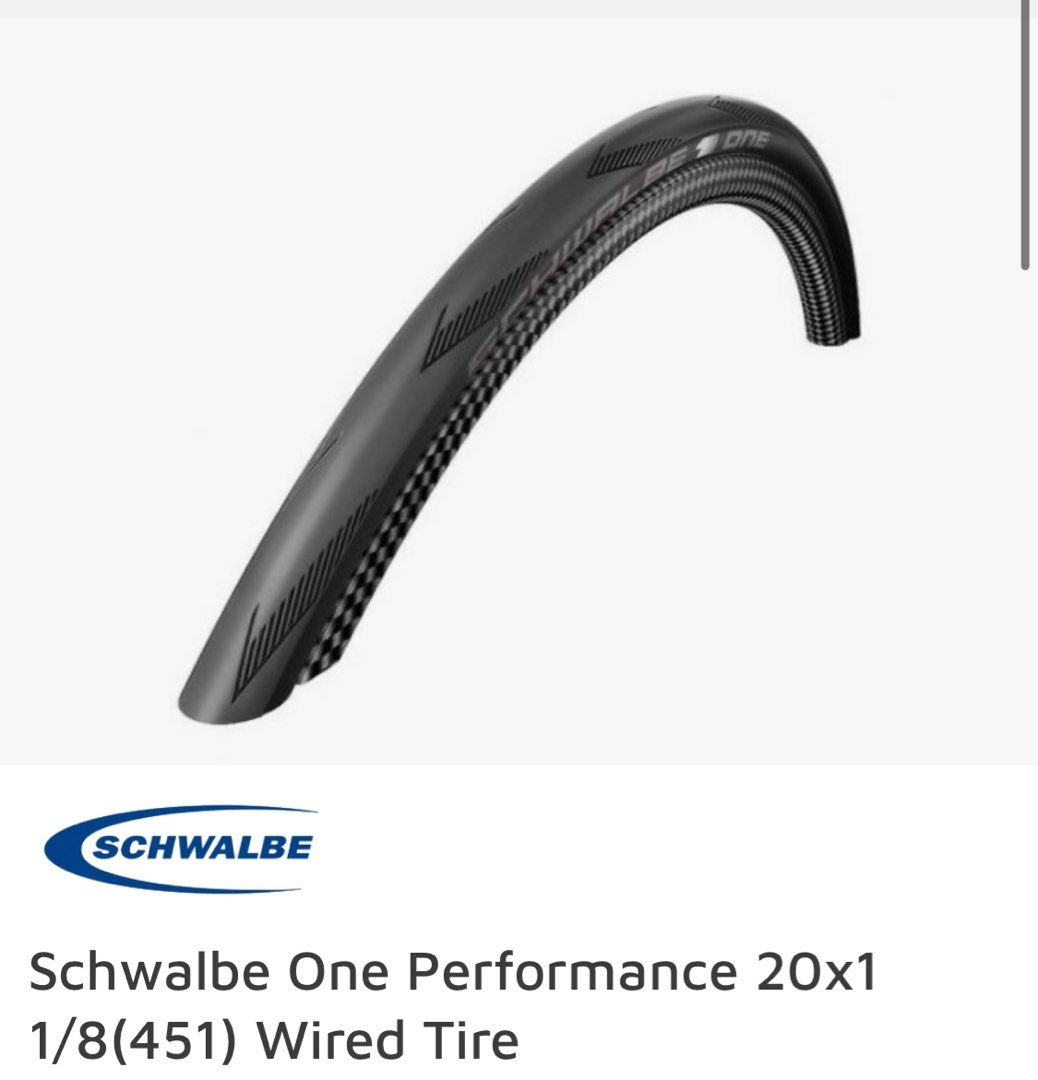 Schwalbe hot sale one 451