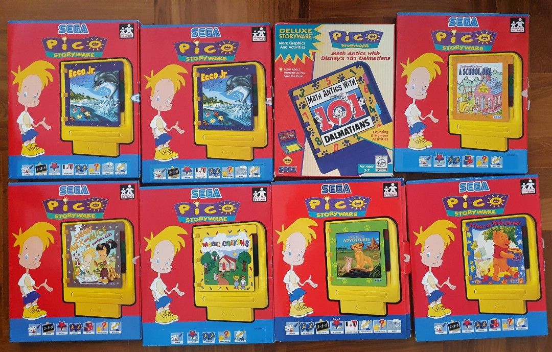 SEGA Pico Storyware Games, Video Gaming, Video Games, Others on Carousell