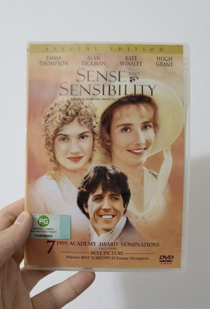 Sense & Sensibility DVD, Hobbies & Toys, Music & Media, CDs & DVDs on