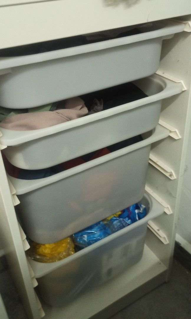 SET Ikea Kallax & SET TROFAST LET GO Furniture & Home Living, Furniture, Shelves