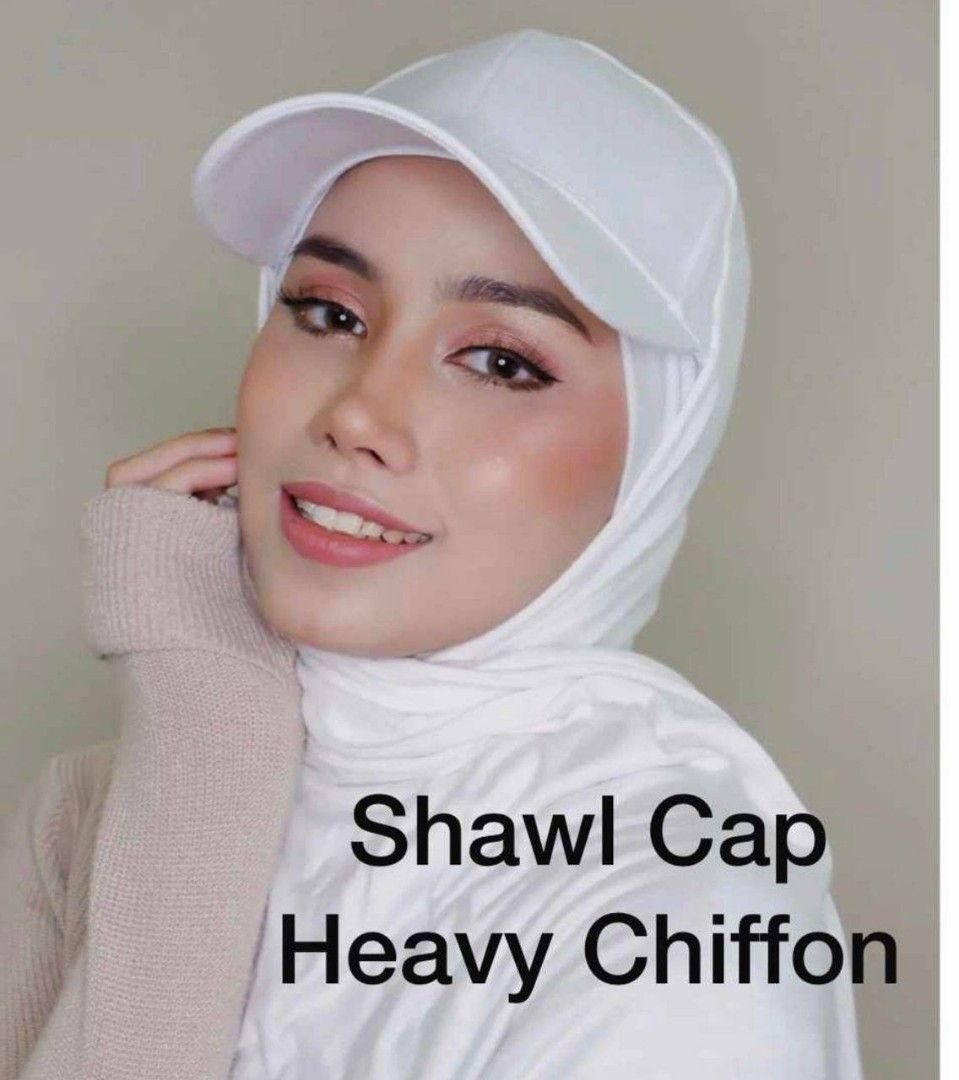 shawl with cap