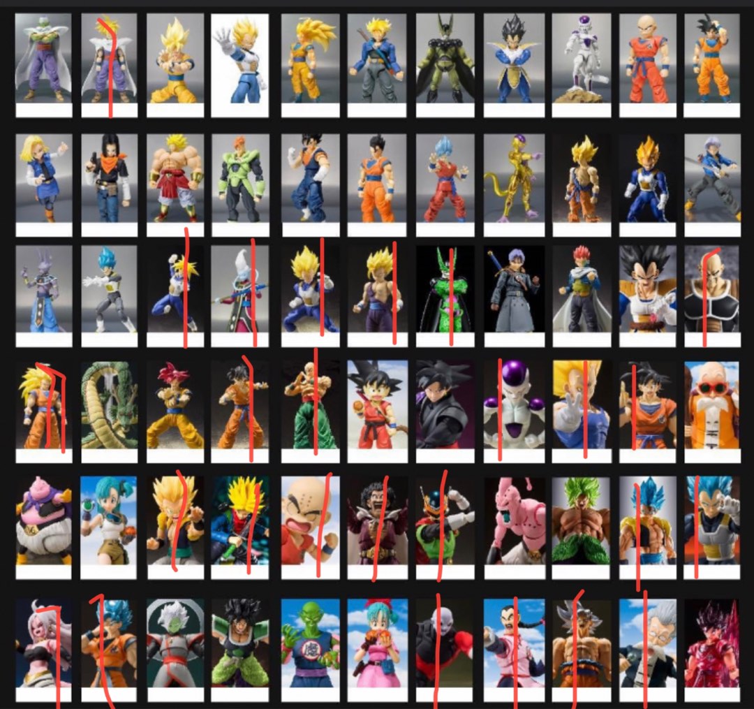 SHF Dargonball Z Hobbies Toys Toys Games on Carousell