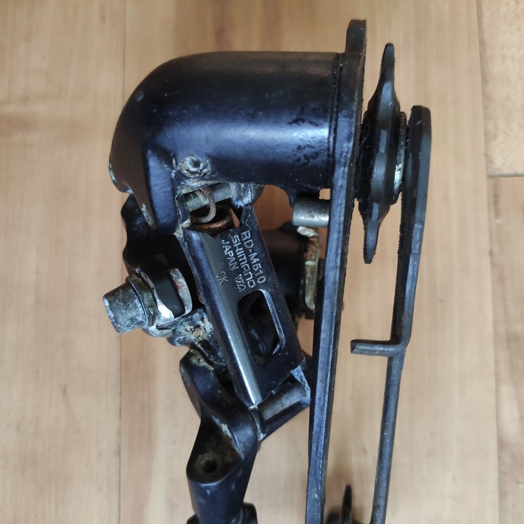 Shimano Deore RD M510 Rear Derailleur Sports Equipment Bicycles