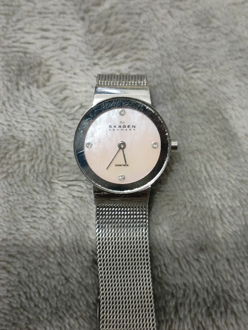Skagen diamonds on sale ladies watch