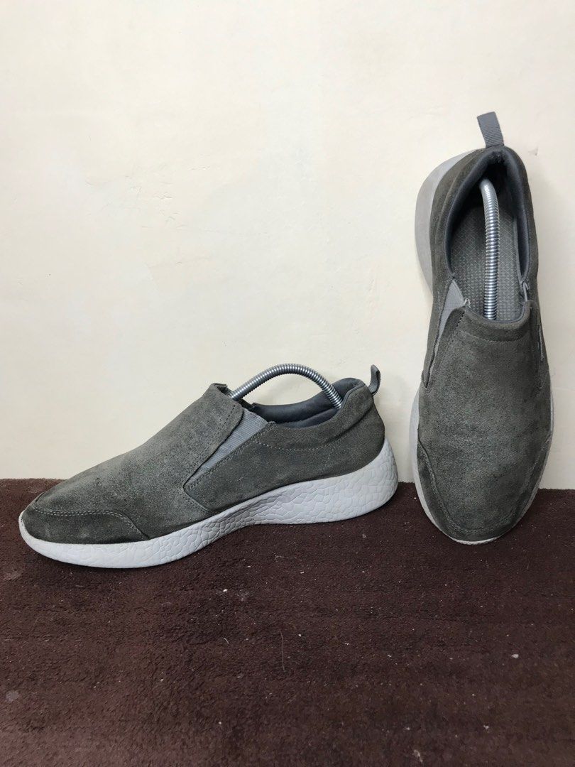 Mens suede skechers shop