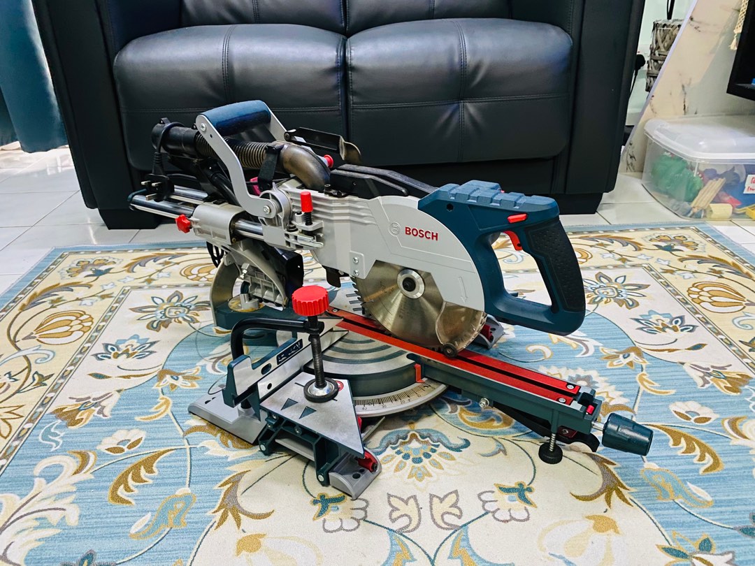 Bosch gcm 8 sjl 216mm slide mitre saw deals