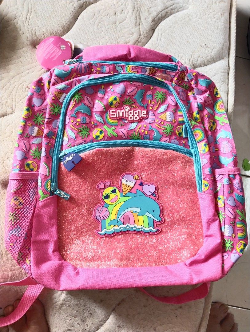 Smiggle Paradise Backpack Pink Bag